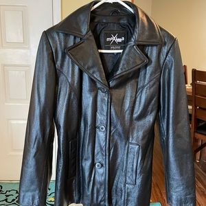 Versatile leather jacket from Wilson Leather. Never worn. Brand new.
